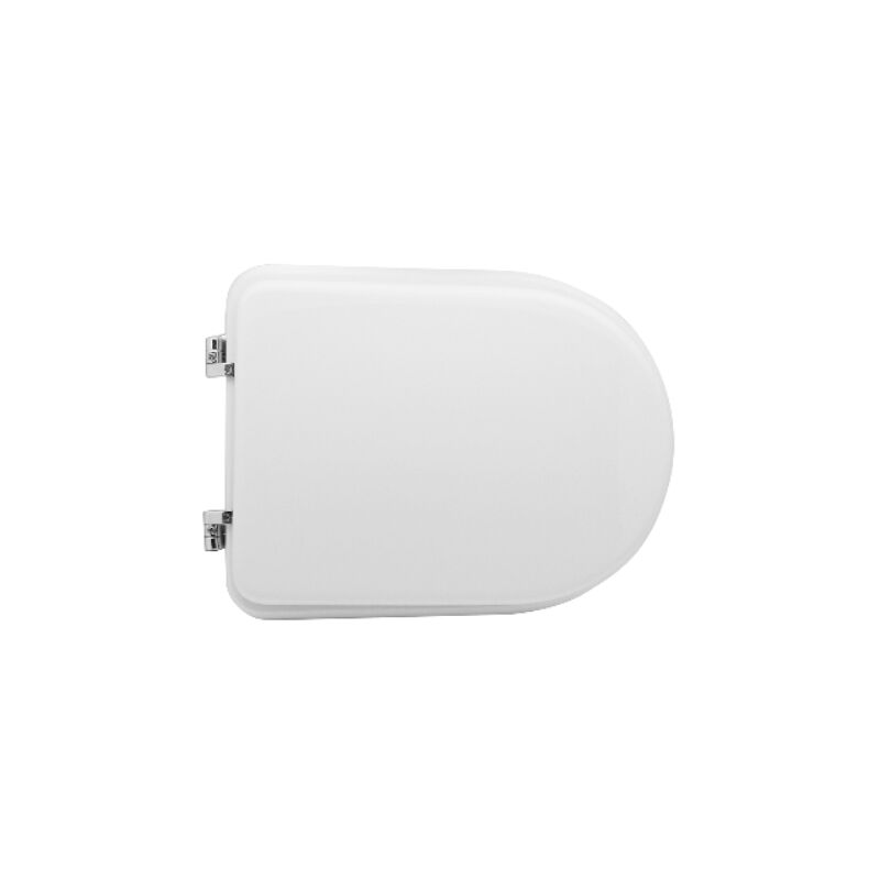 foto del prodotto sedile wc per azzurra vaso elios forma 7 bianco - cerniere a passanti dh