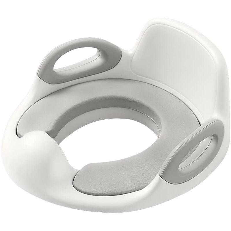 foto del prodotto sedile wc per bambini pp pu antiscivolo sedile wc per bambini con maniglia e paraspruzzi vasino ragazzi e ragazze 1 8 anni sedile wc per bambini