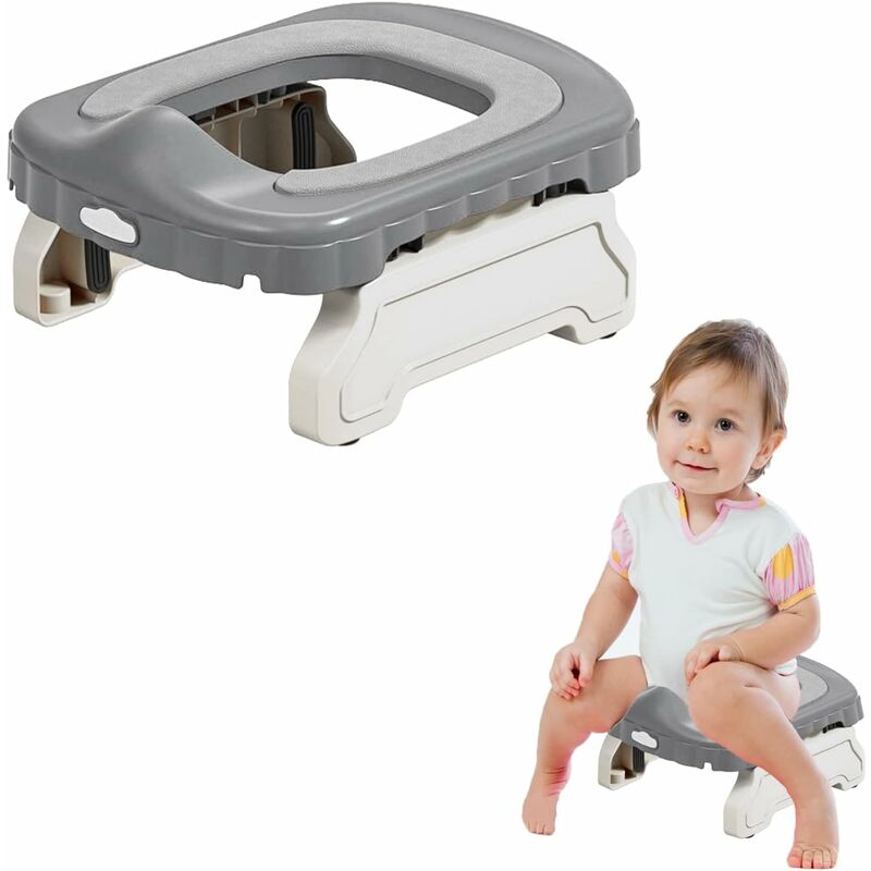 foto del prodotto sedile wc per bambini, toilette per bambini pieghevole, vasino per bambini, vasino da viaggio, vasino da viaggio pieghevole portatile, toilette da