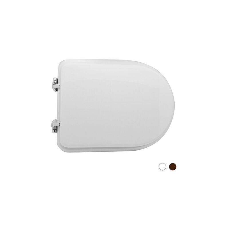 foto del prodotto sedile wc per cesame vaso sintesi monoblocco forma 7 bianco dh