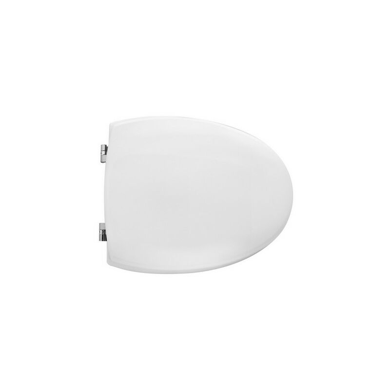 foto del prodotto sedile wc per cesame vaso zortea forma 4 bianco cerniere a passanti dh