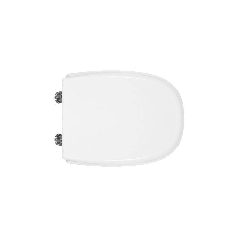 foto del prodotto sedile wc per roca vaso dama senso forma 3 misura bianco - cerniere c espansion