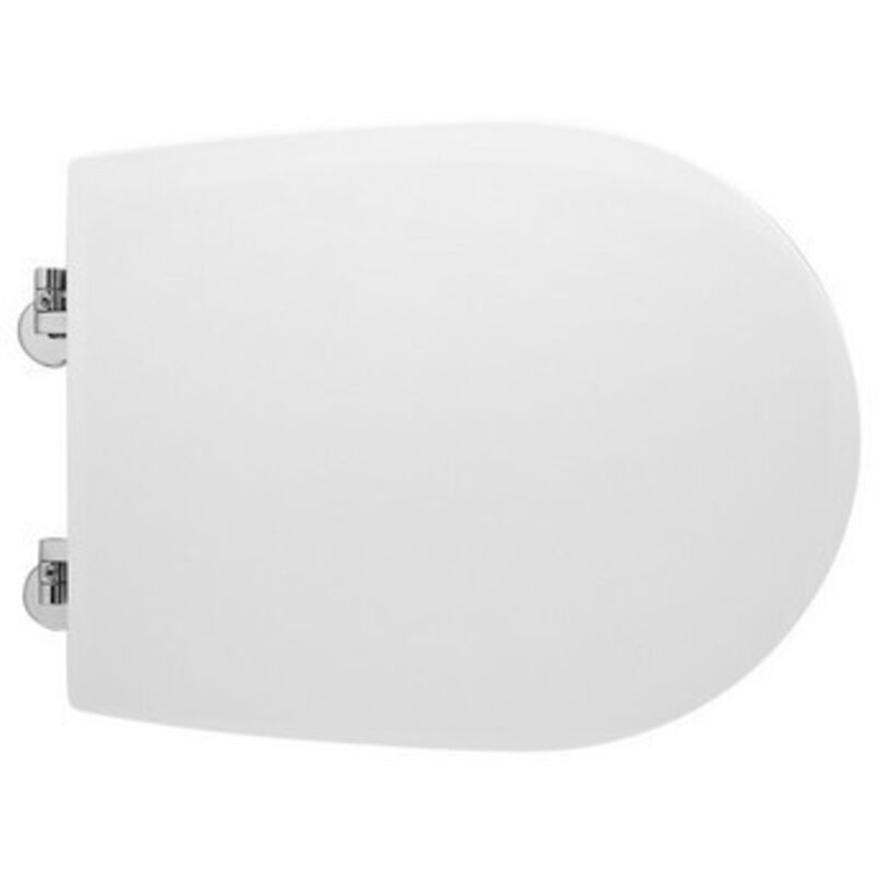 foto del prodotto sedile wc per simas vaso vignoni forma 6 bianco - cerniere c espansione dh