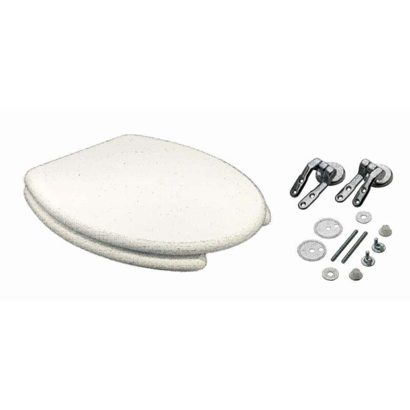 foto del prodotto sedile wc sagittario per disabili bianco