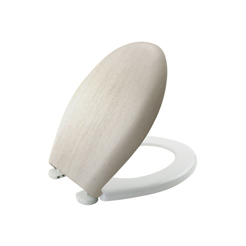 foto del prodotto sedile wc shabby sbiancato 3d