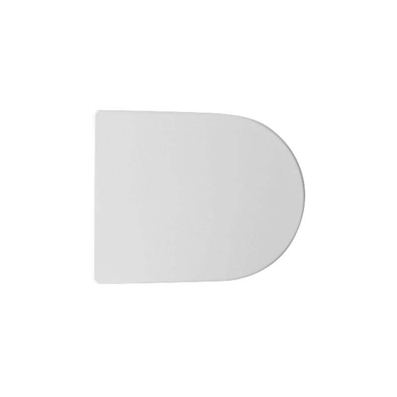 foto del prodotto sedile wc termoindurente mod. d121 forma 7 bianco dh