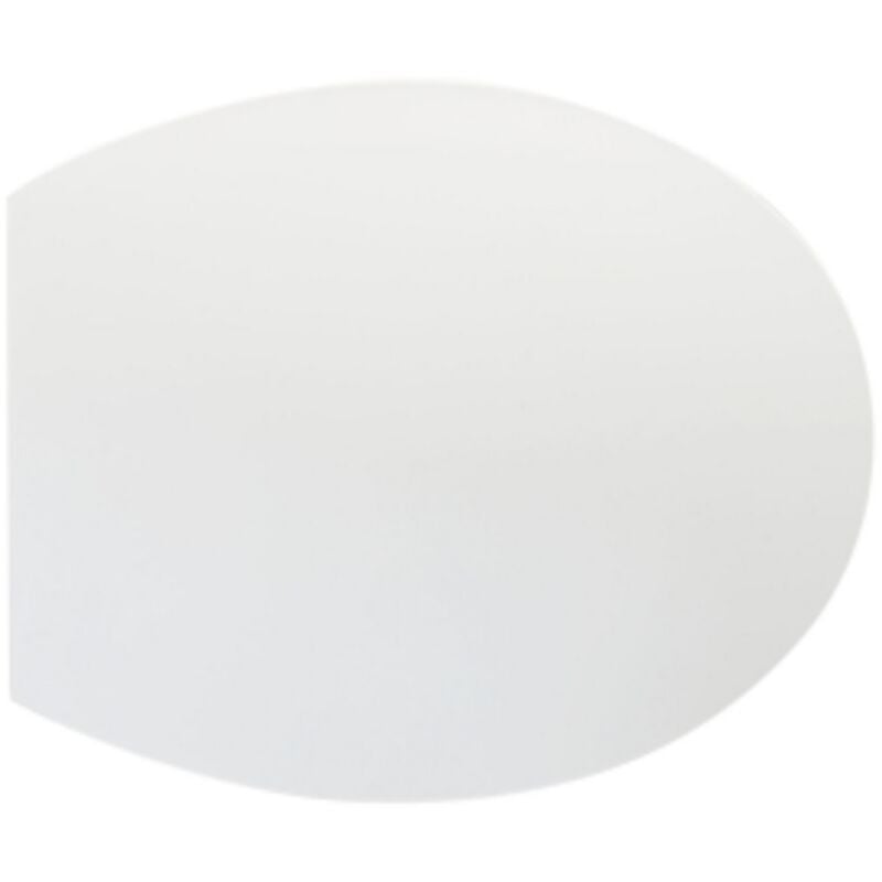 foto del prodotto sedile wc termoindurente mod. u025 doppio fissaggio forma 1 bianco - soft close dh