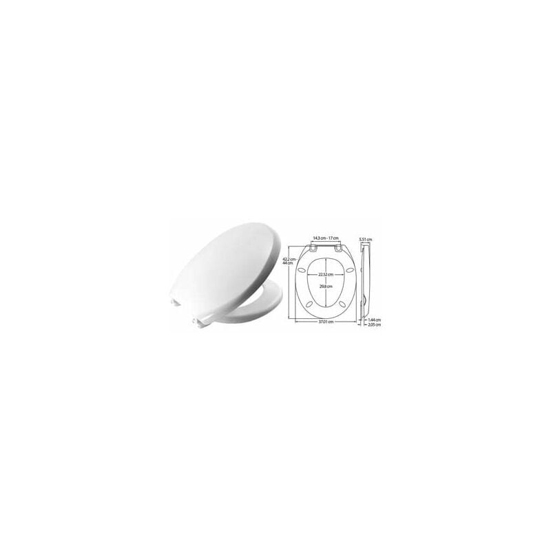 foto del prodotto sedile wc universale atlantico