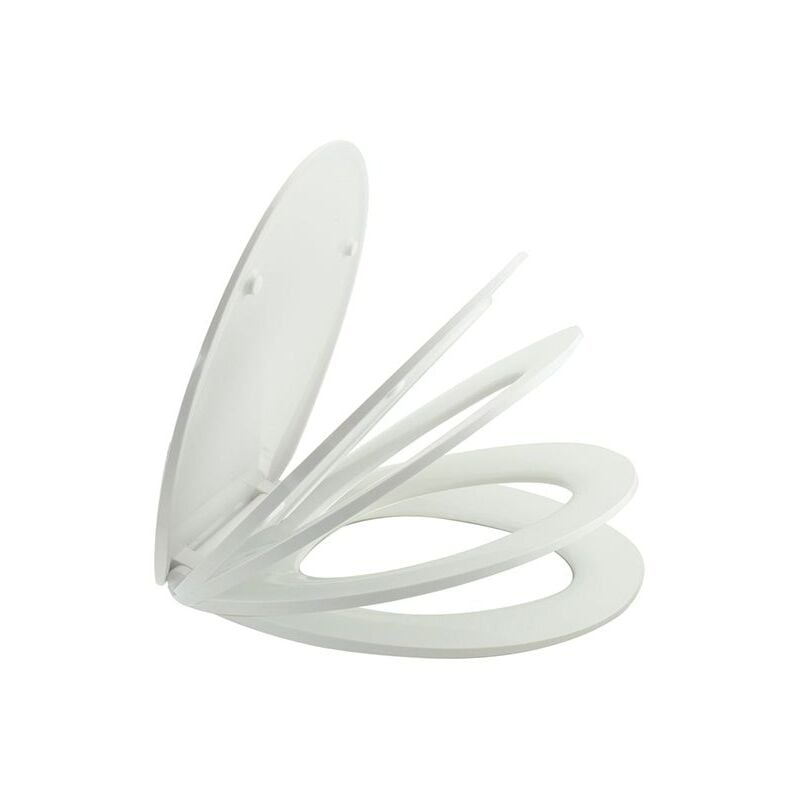 foto del prodotto sedile wc universale in termoindurente chiusura soft