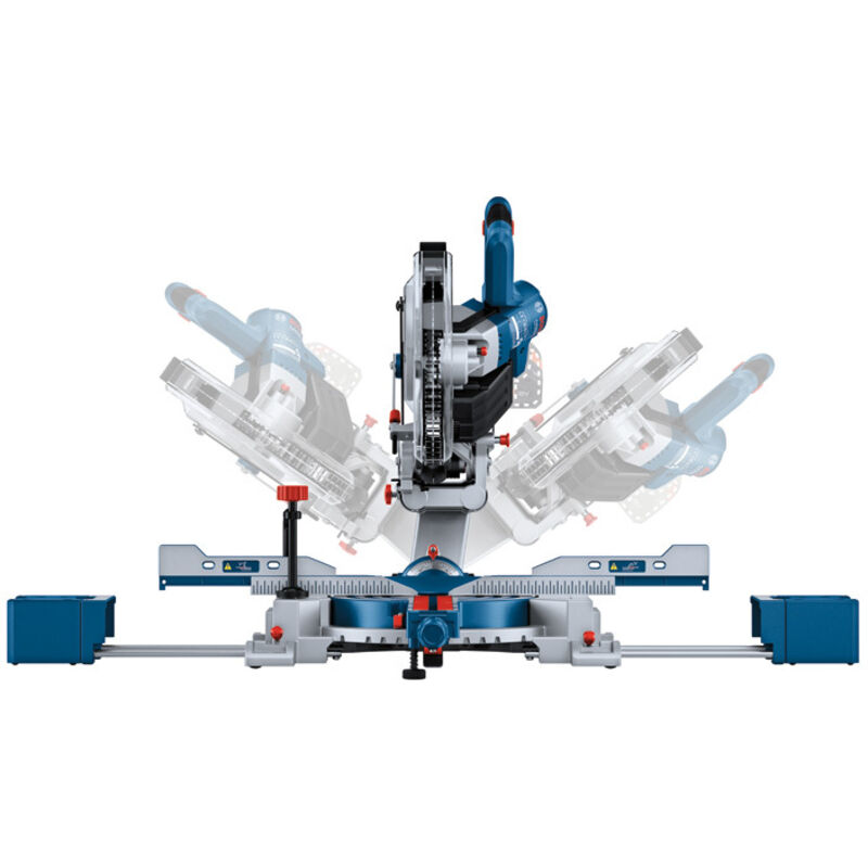 foto del prodotto sega a battente e a mitra senza spina biturbo gcm 18v-254 d