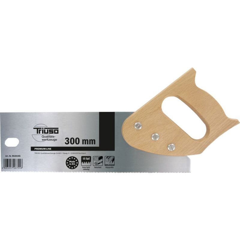 foto del prodotto sega a dorso 300 mm, 12 denti pollice triuso