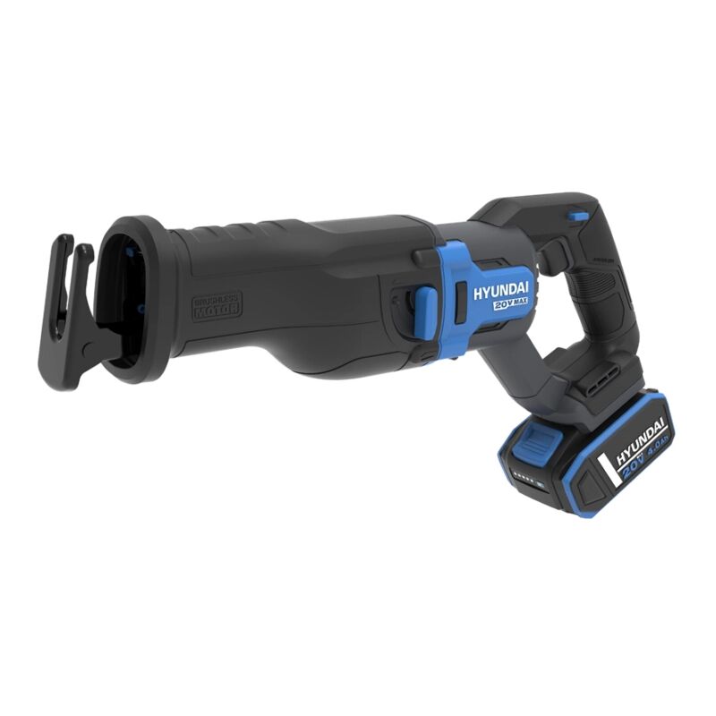 foto del prodotto sega a gattuccio a batteria hyundai lama 29 mm 20v, solo corpo macchina cod. 25865