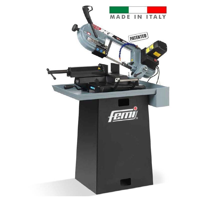 foto del prodotto sega a nastro fissa femi per metalli discesa manuale taglio max 155mm 1750xl