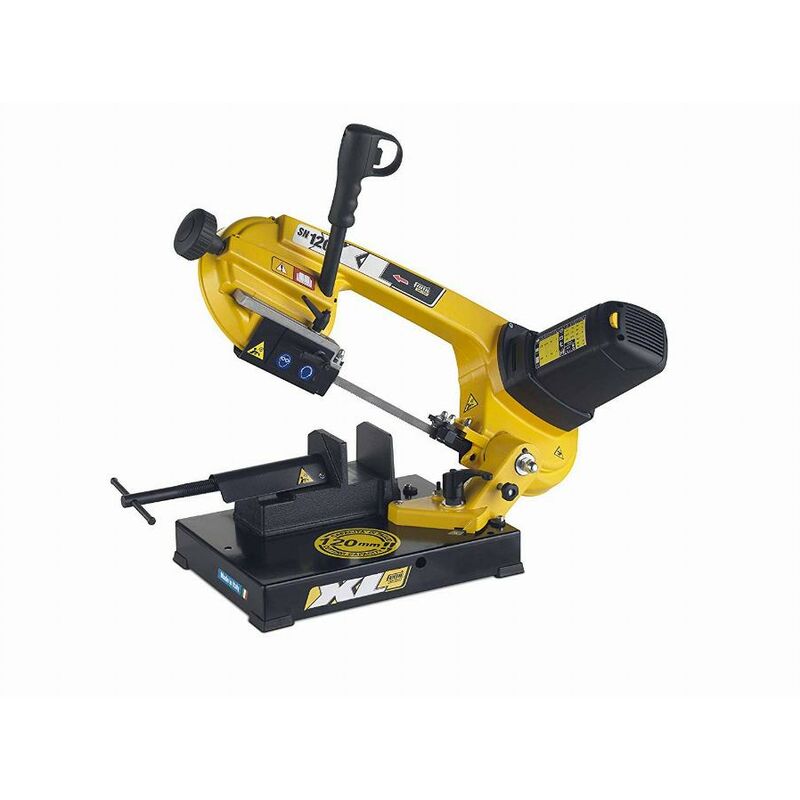 foto del prodotto sega a nastro per metalli femi 1200w 1440mm taglio max.120mm sn120xl