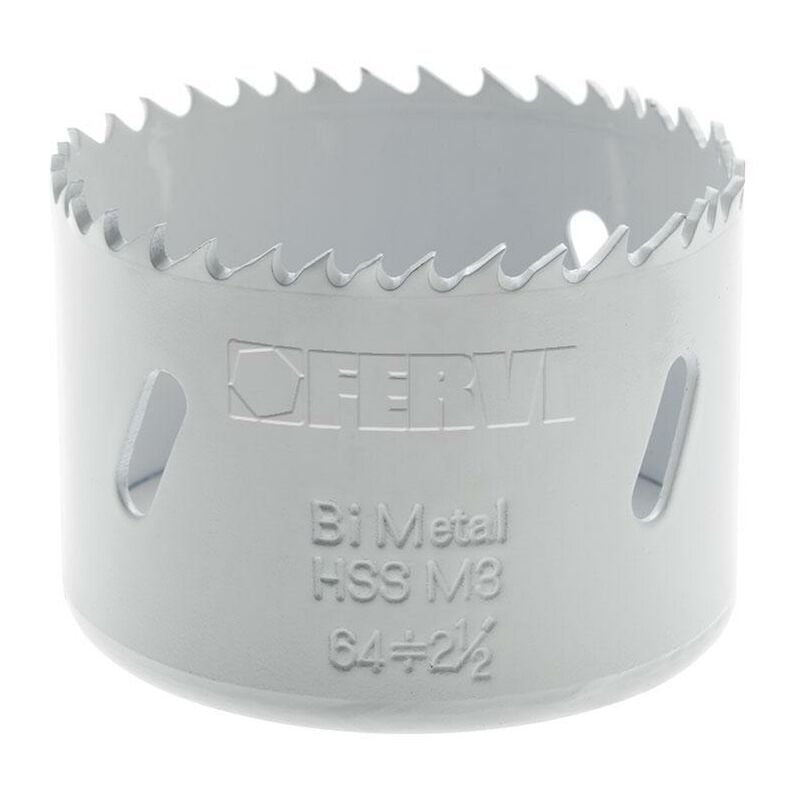 foto del prodotto sega a tazza bimetallica hss x metallo 67 mm fervi 0712 067