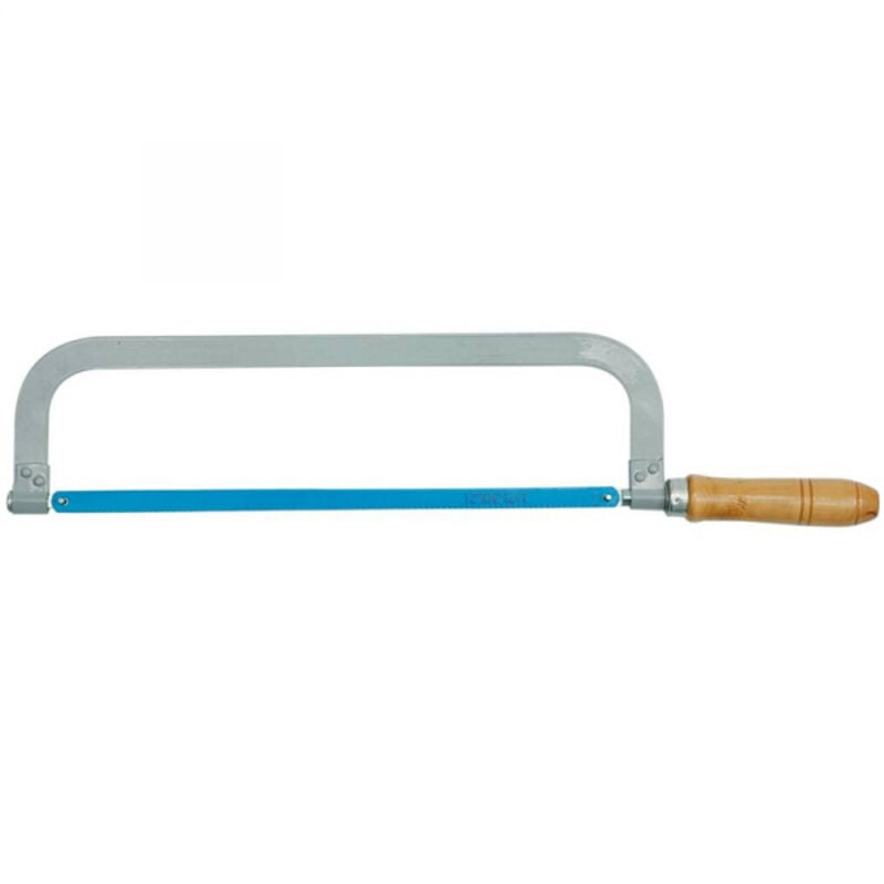 foto del prodotto sega ad arco in metallo con manico dritto 300mm 27000 vorel