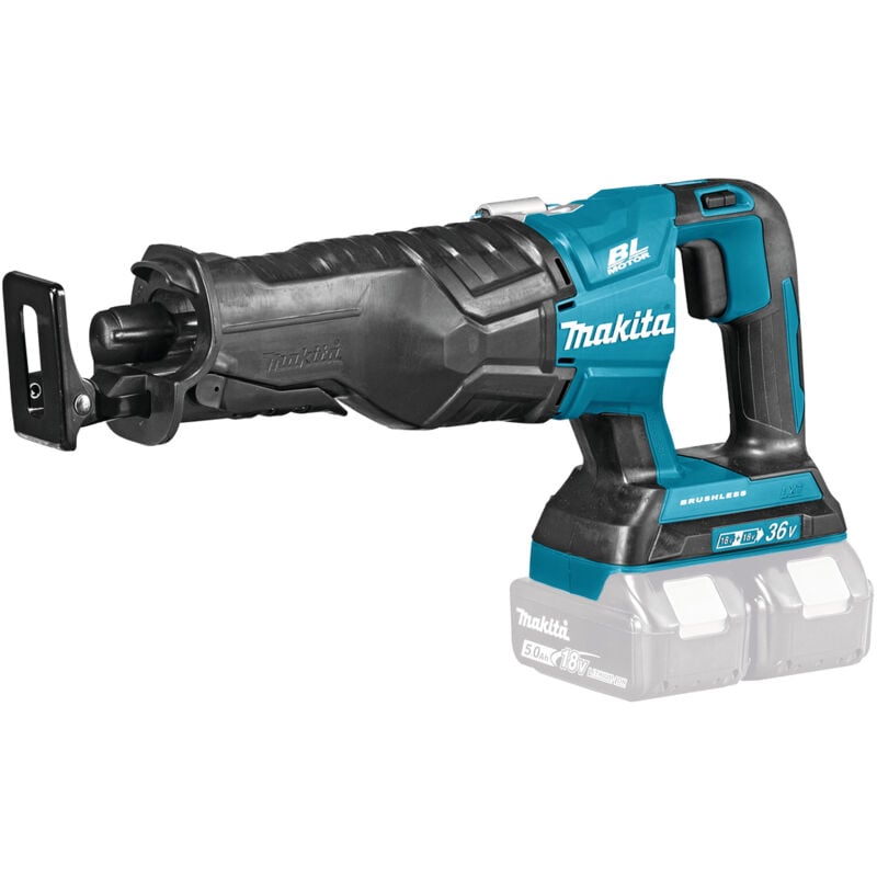 immagine 0 del prodotto sega alternativa a batteria makita djr360zk 2x18v senza batteria e caricabatterie in scatola