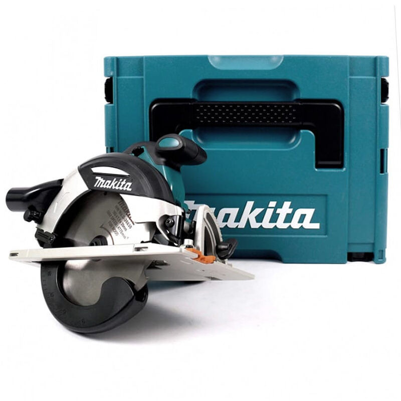 foto del prodotto sega circolare 18 v li ion 165 mm makita senza batteria n caricatore dhs630zj