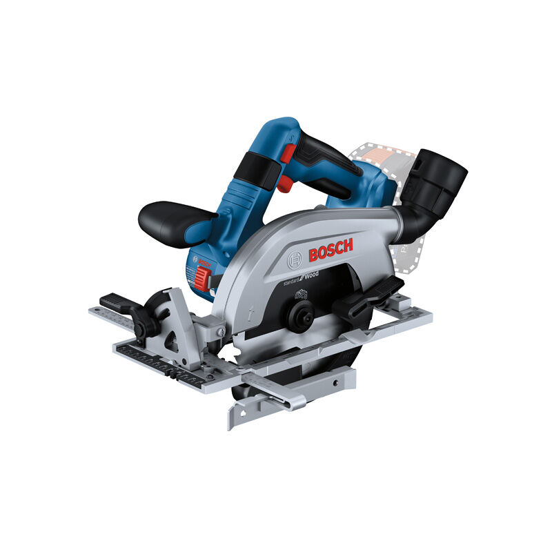 foto del prodotto sega circolare a batteria bosch gks 18v 57 2 l senza batteria e caricabatterie nella confezione
