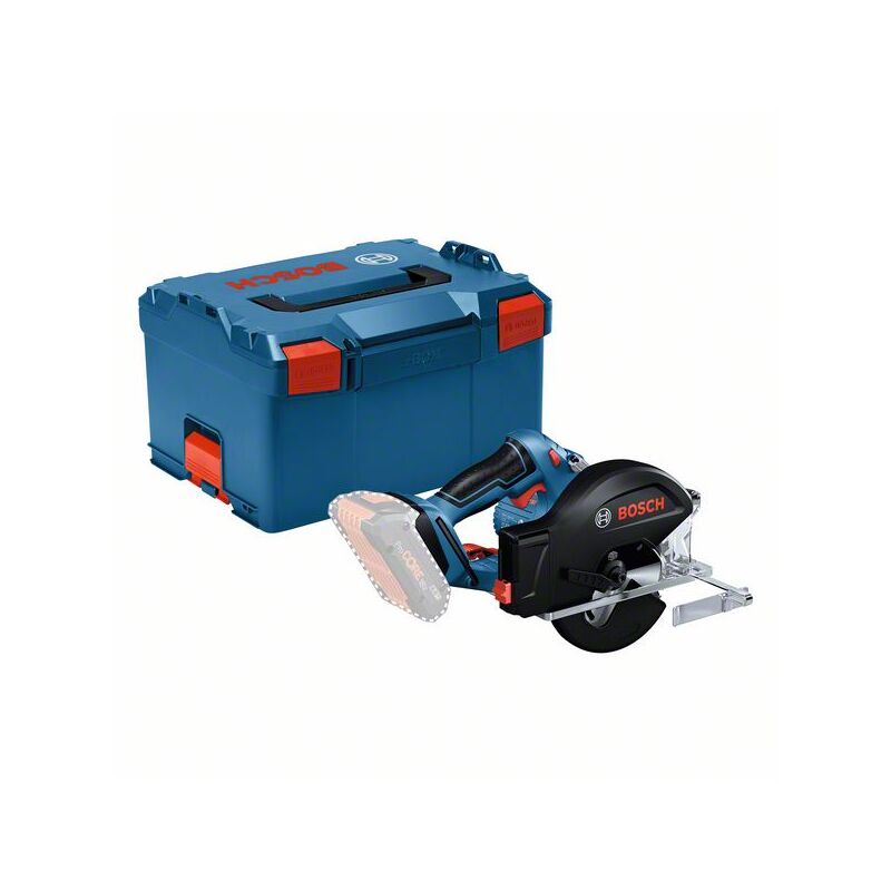 foto del prodotto sega circolare a batteria bosch per metalli gkm 18v 50 senza batteria e caricabatterie in l boxx