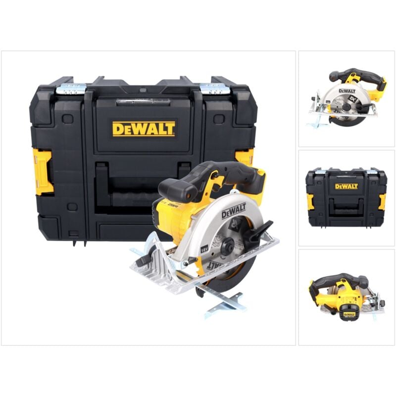 foto del prodotto sega circolare a batteria dewalt dcs 391 nt 18 v 165 mm tstak senza batteria, senza caricabatterie