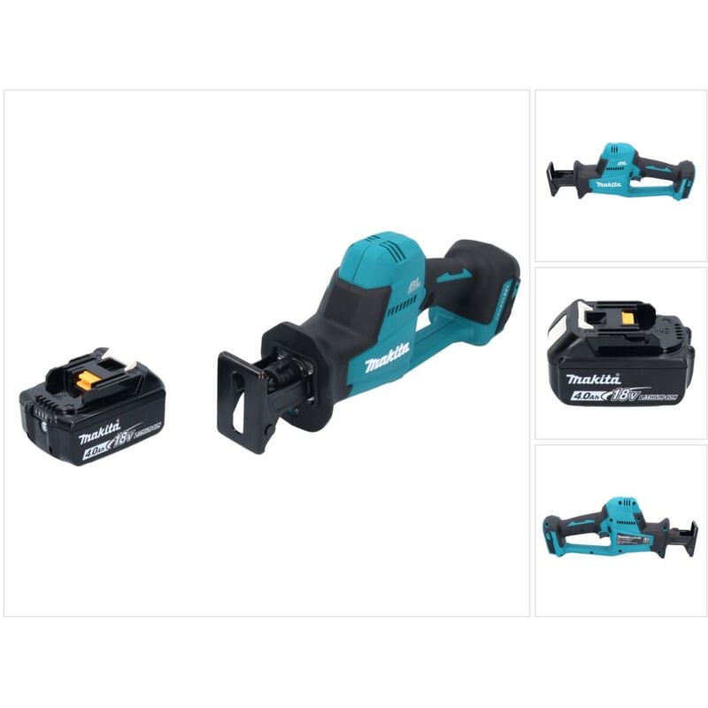 foto del prodotto sega circolare a batteria makita djr 189 m1 18 v brushless 1x batteria 4,0 ah senza caricabatterie