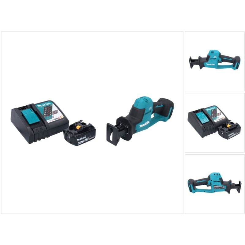foto del prodotto sega circolare a batteria makita djr189rg1 18v brushless 1x batteria 6,0 ah caricatore