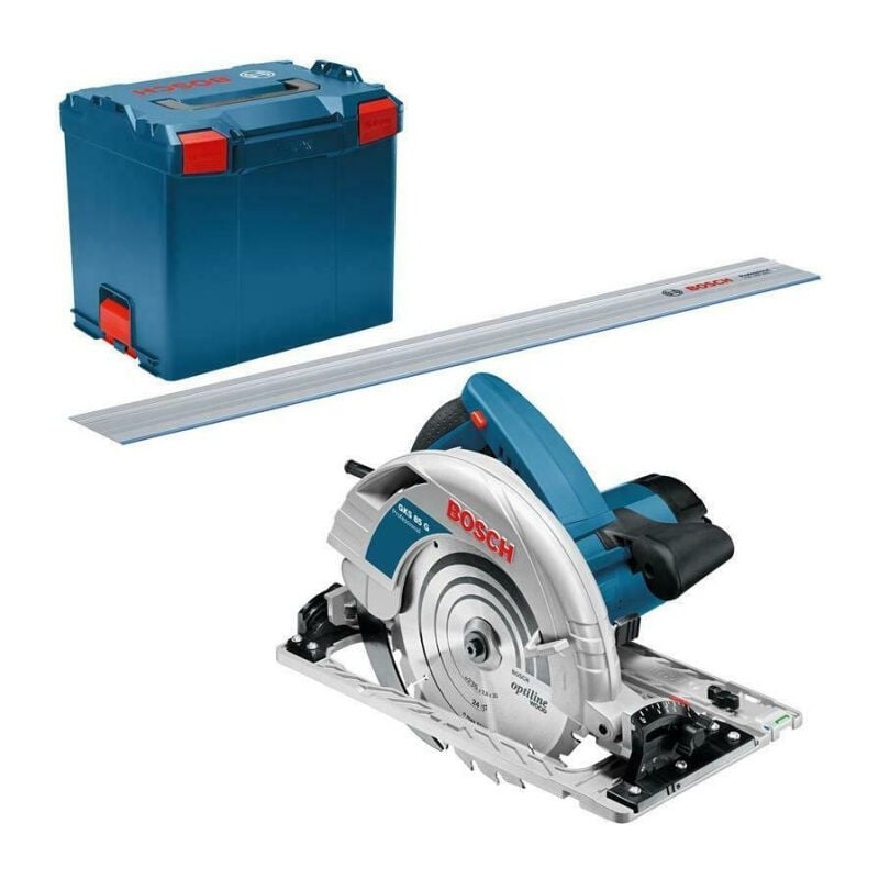 foto del prodotto sega circolare bosch gks 85g jk 2200 w 235 mm guida fsn 1400 0615990m92