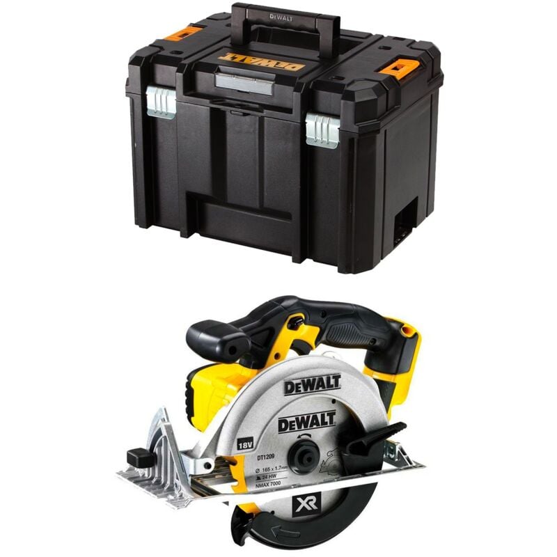 foto del prodotto sega circolare dewalt dcs391nt solo corpo tstak ii 