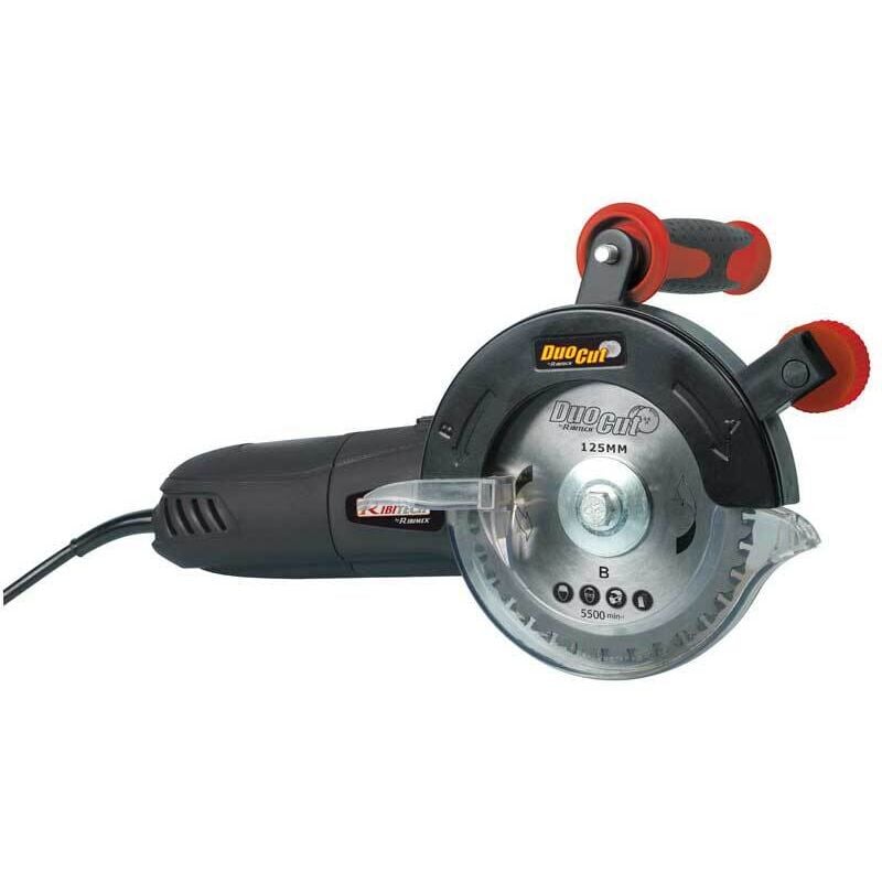 foto del prodotto sega circolare doppia lama 125 mm ribimex prsc2l125