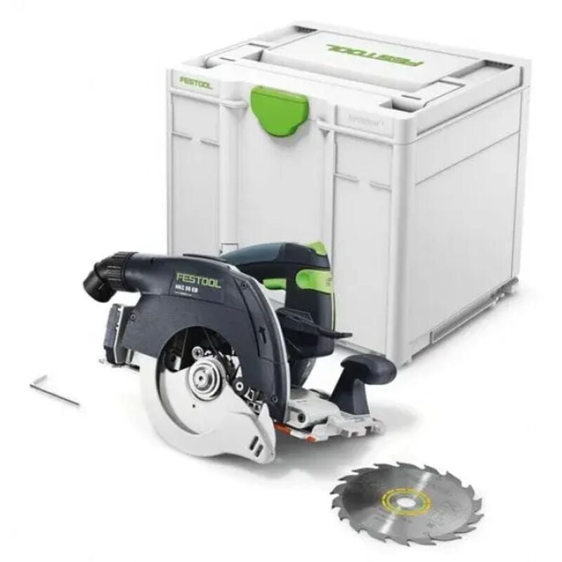 foto del prodotto sega circolare festool hkc 55 eb basic tilt hood senza batteria, senza caricatore 576163