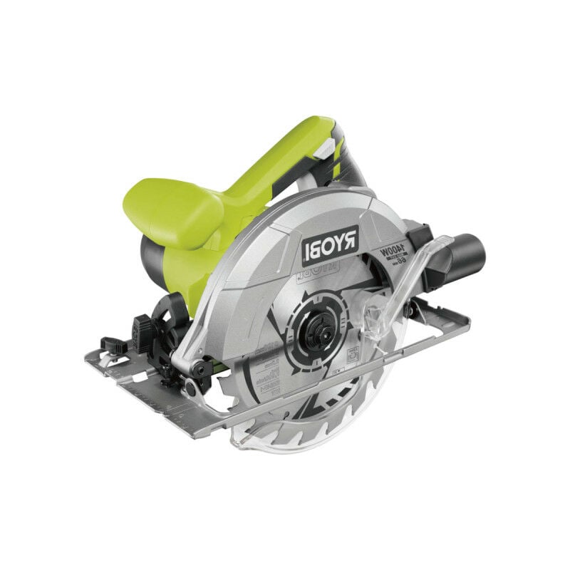 foto del prodotto sega circolare ryobi 1400w 66mm 2 lame rcs1400 kb48