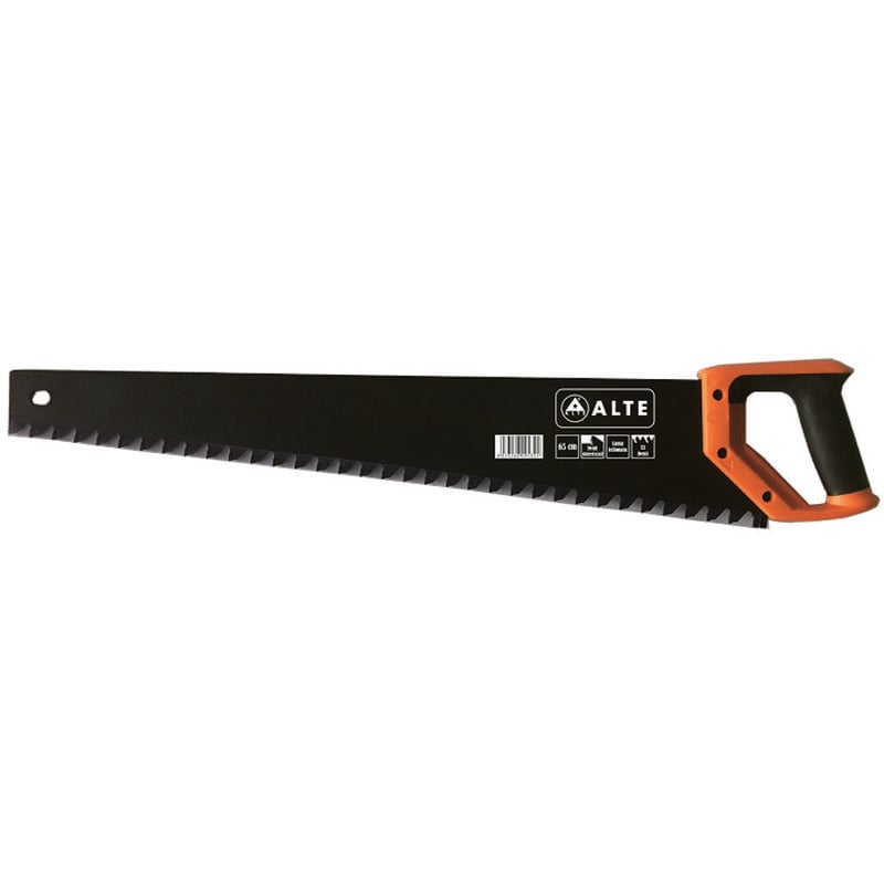foto del prodotto sega con manico chiuso per calcestruzzo cm.65, 33 denti, spessore lama 1,5 mm.