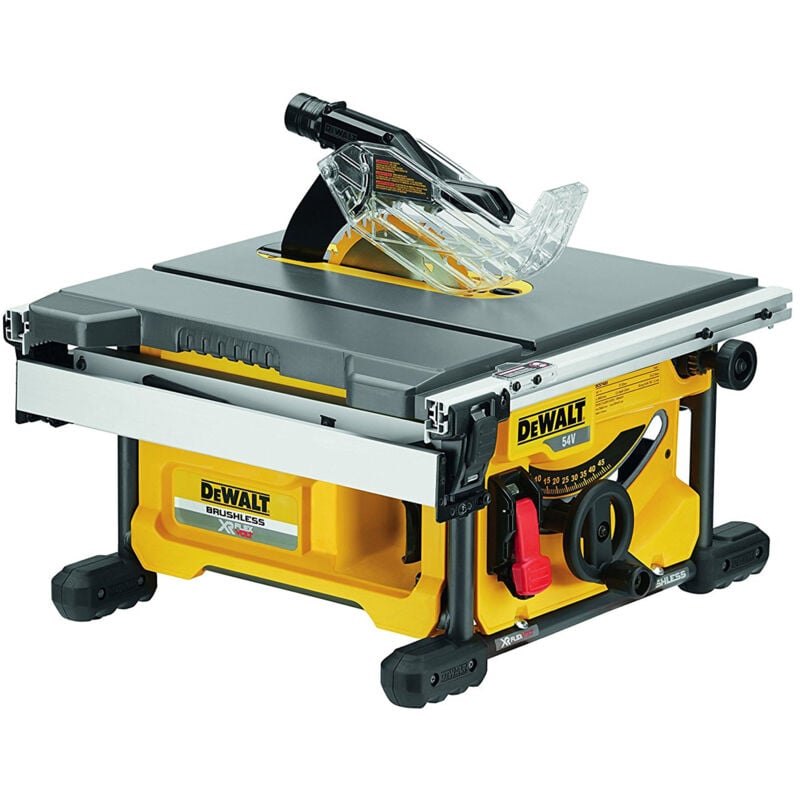 foto del prodotto sega da tavolo dewalt flexvolt 54 v xr senza batteria n caricabatterie dcs7485n