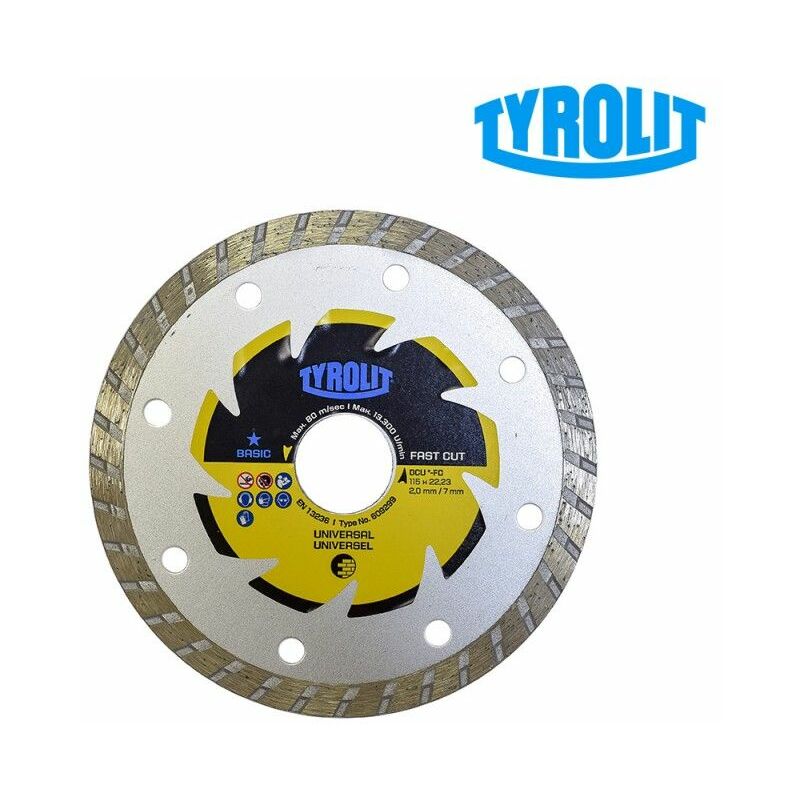 foto del prodotto sega diamantata c3r 115x2x22,23 dcub2 fc tyrolit