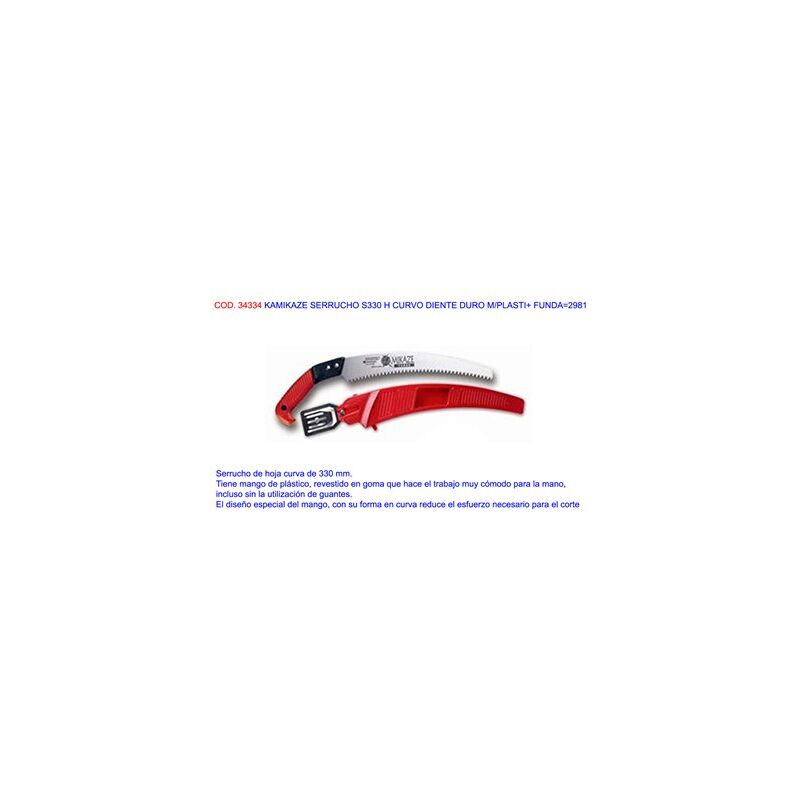 foto del prodotto sega kamikaze s330 h con dente duro curvo con plastica e custodia 2981