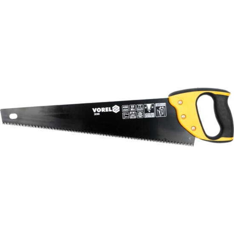 foto del prodotto sega per legno vorel lama rivestita in ptfe da 450 mm