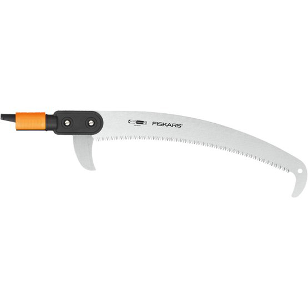 foto del prodotto sega potatura lama curva 560mm accessorio per asta quikfit fiskars 1100152