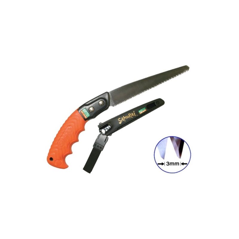 foto del prodotto segacci segaccio da pota samurai lama retta con fondina gsm240mh cm.24