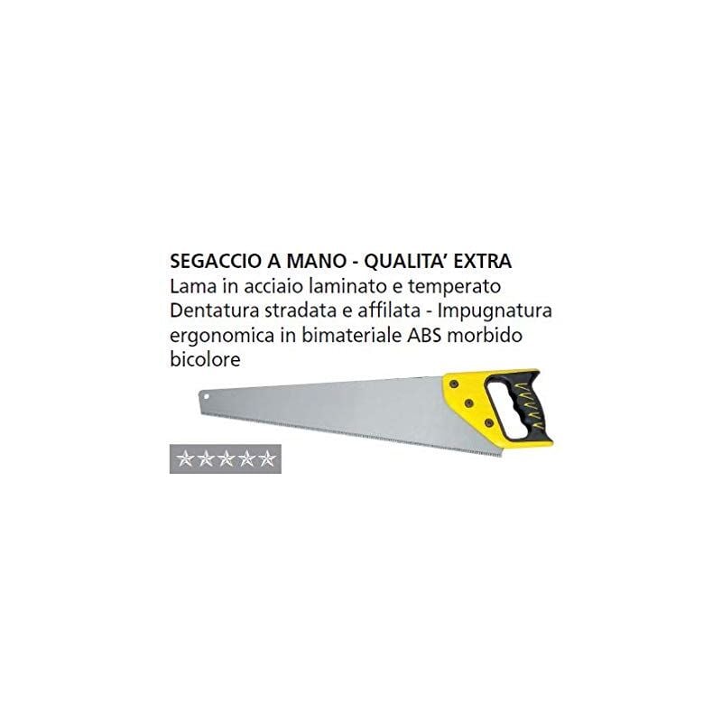 foto del prodotto segaccio a mano qualita oreca