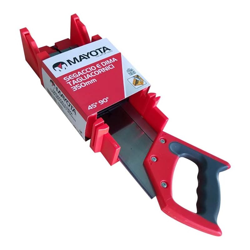 foto del prodotto segaccio e dima tagliacornici 350mm