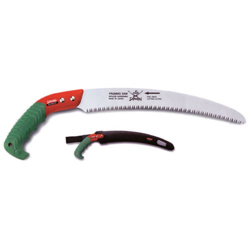foto del prodotto segaccio lama curva bilanciata con fodero lama mm.240 gc 240 lh 