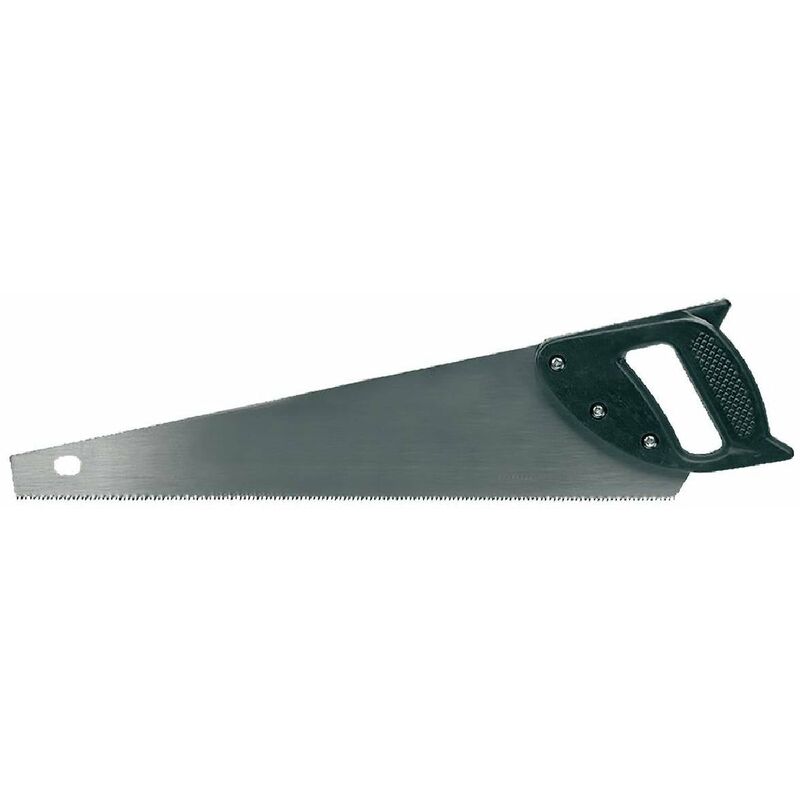 foto del prodotto segaccio per falegname con lama in acciaio resistente e manico in plastica antiurto 50 cm