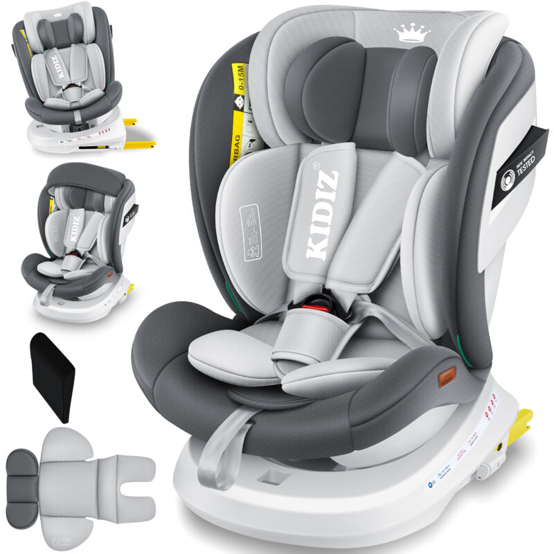 foto del prodotto seggiolino auto bambino seggiolino auto bambino isofix top tether 360 ruotabile gruppo 0 1 2 3 dalla nascita 0 36kg con tettuccio parasole