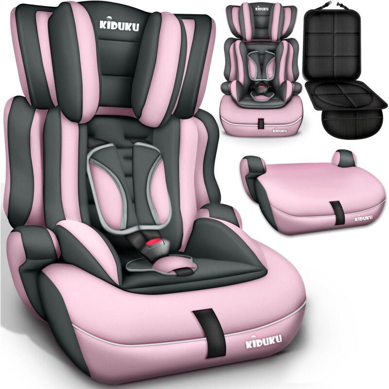 foto del prodotto seggiolino auto, cresce con il bambino, sedile, universale, approvato con la normativa ece r 129 03, 9 36 kg 1 12 anni , gruppo 1 2 3 grigio 