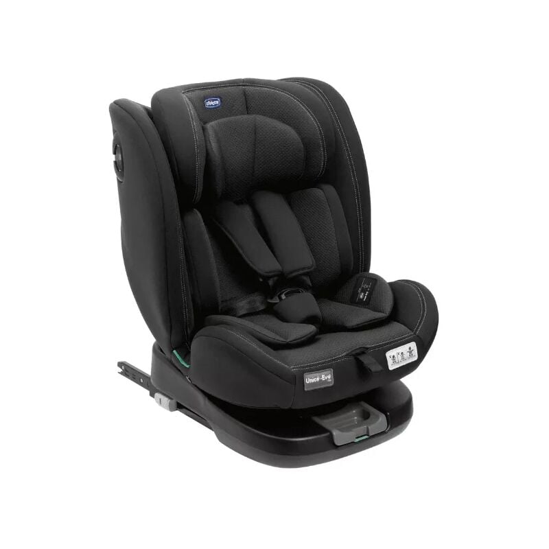 foto del prodotto seggiolino auto unico evo i-size con tessuto air per bambini da 0 a 12 anni - black - chicco