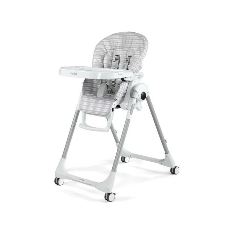 foto del prodotto seggiolone prima pappa follow me linear grey peg perego
