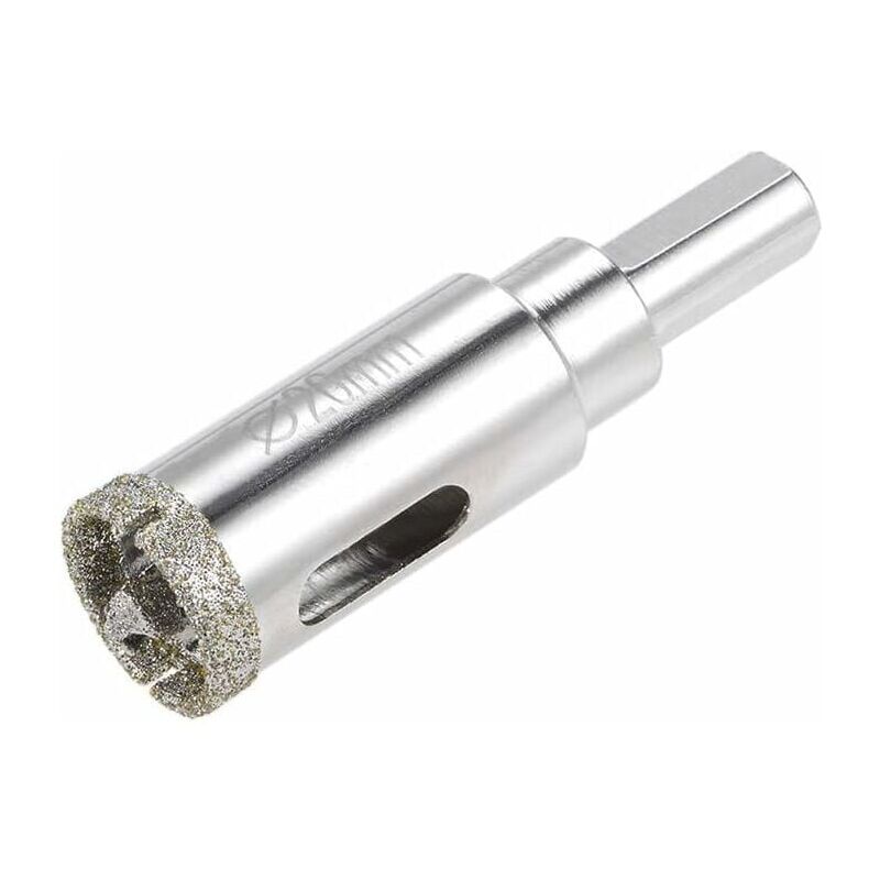 foto del prodotto seghe a tazza diamantate punta per sega a tazza per vetro con punta pilota centrale per vetro, piastrelle di ceramica 20 mm