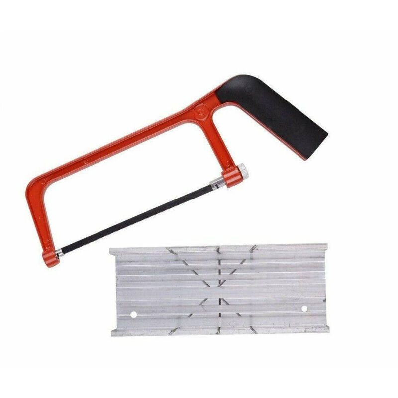 foto del prodotto seghetto ad arco sega ad archetto con supporto guida per taglio multiangolo - - trade shop traesio