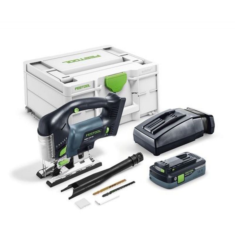 foto del prodotto seghetto alternativo a batteria psbc 420 hpc 4,0 ebi plus carvex 576532 festool